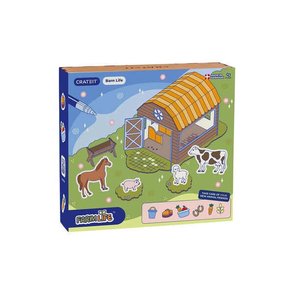The Farm Wooden Toy | Barn Life, Crateit