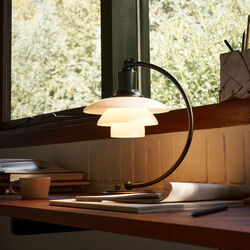 PH 2/2 Luna Table Lamp Special Edition, matt black/opal, Louis Poulsen