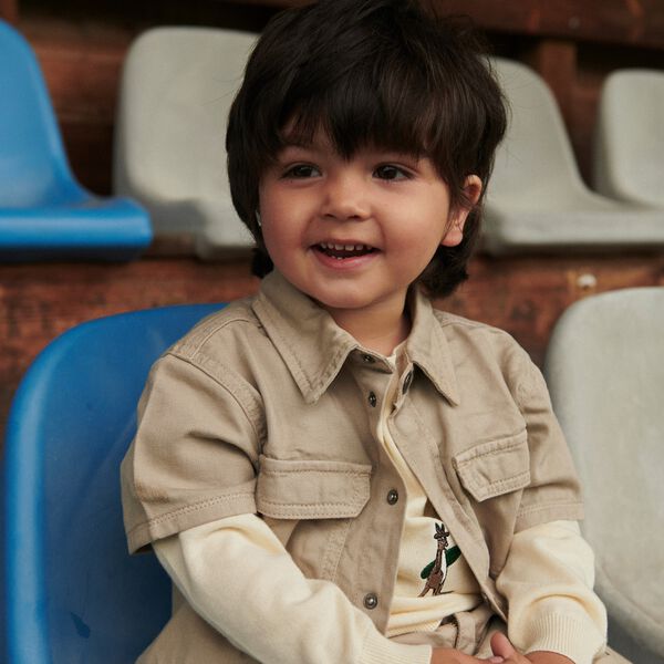 Twill Safari Shirt SS, Copenhagen Colors Organics