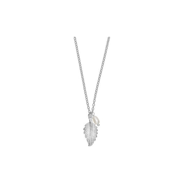 Linn necklace, silver plated, Pure by Nat