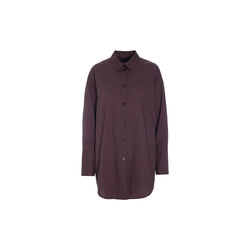 Core cotton big shirt, raisin, BITTE KAI RAND