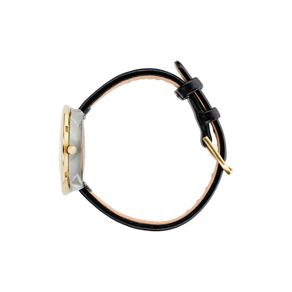 Bankers Wrist Watch, white/gold/black, Arne Jacobsen Watches