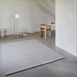 Stratum Echo Rug, grey, Linie Design
