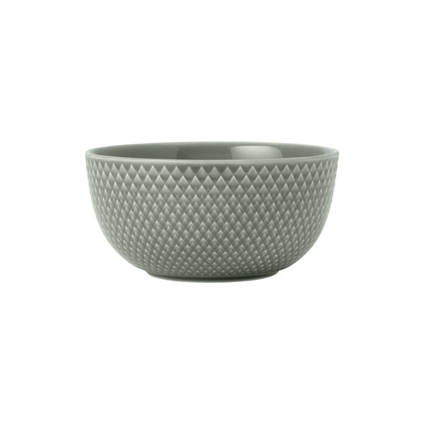 Rhombe Earth Bowl, moss, Lyngby Porcel&aelig;n