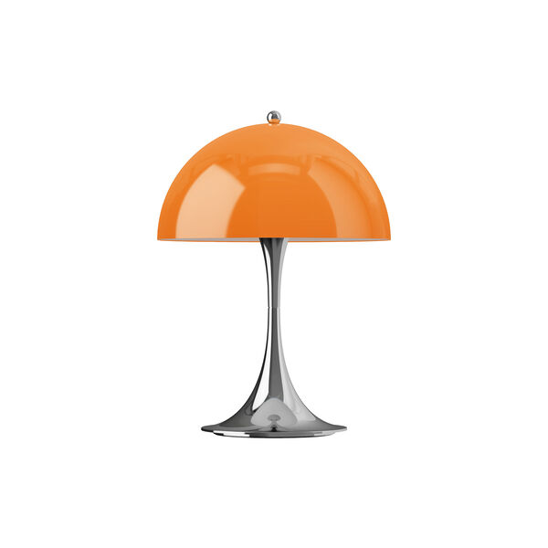 Panthella 250 Original Portable Table Lamp, opal orange, Louis Poulsen