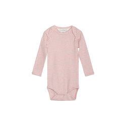 Baby Body Stripe, coral/offwhite, Serendipity