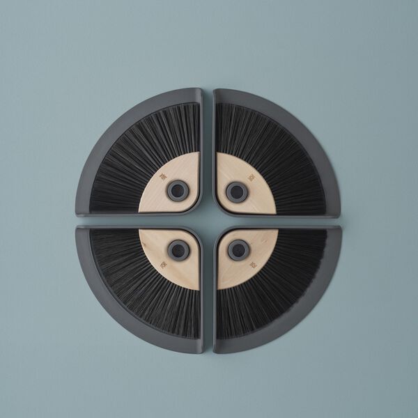 SWEEP-IT Skehrschufel & Handfeger, grey, RIG-TIG