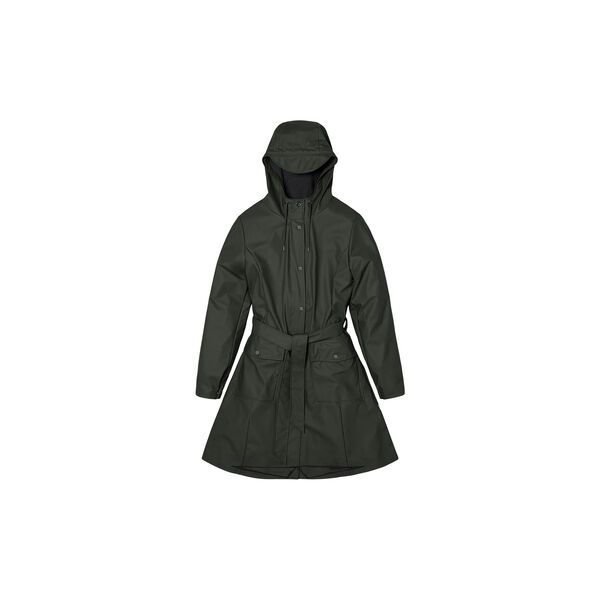Curve Jacket, green Curve Jacket, green, Rains
