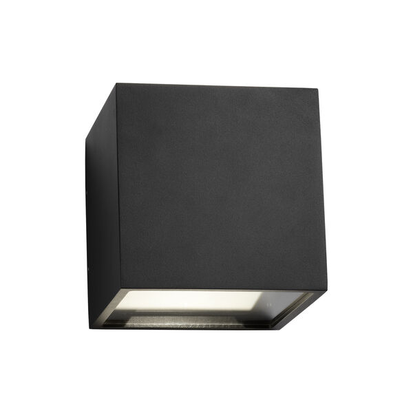 CUBE XL Up/Down Wall Lamp, black, LIGHT-POINT
