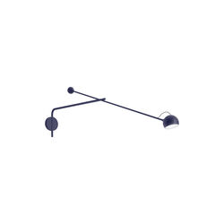 IXA Arm Wandleuchte, blau, Artemide