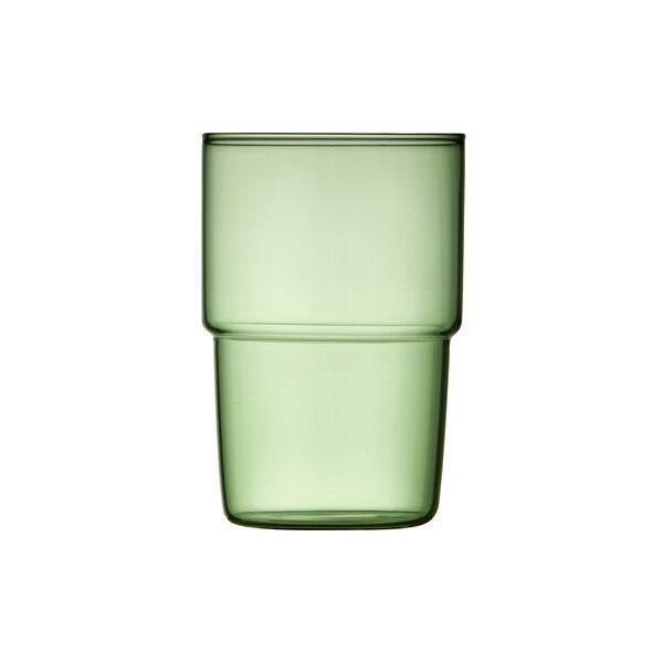 Torino Drinking Glass 2 pcs, green, Lyngby Glas
