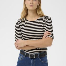 NemiPW T-shirt s/s, black stripe, Part Two