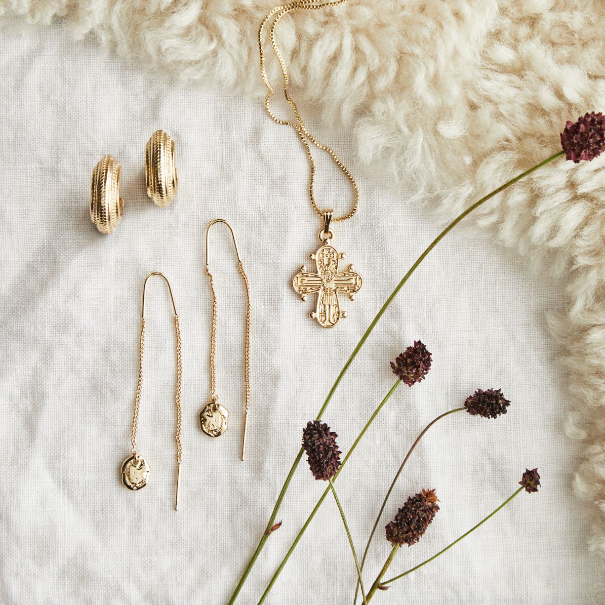 Kaufen Sie Victoria Earrings silver von Pilgrim Illums Bolighus